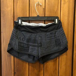 Lululemon workout shorts